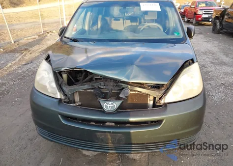 2004 Toyota Sienna Le из США, поврежденный, VIN 5TDZA23C44S077351
